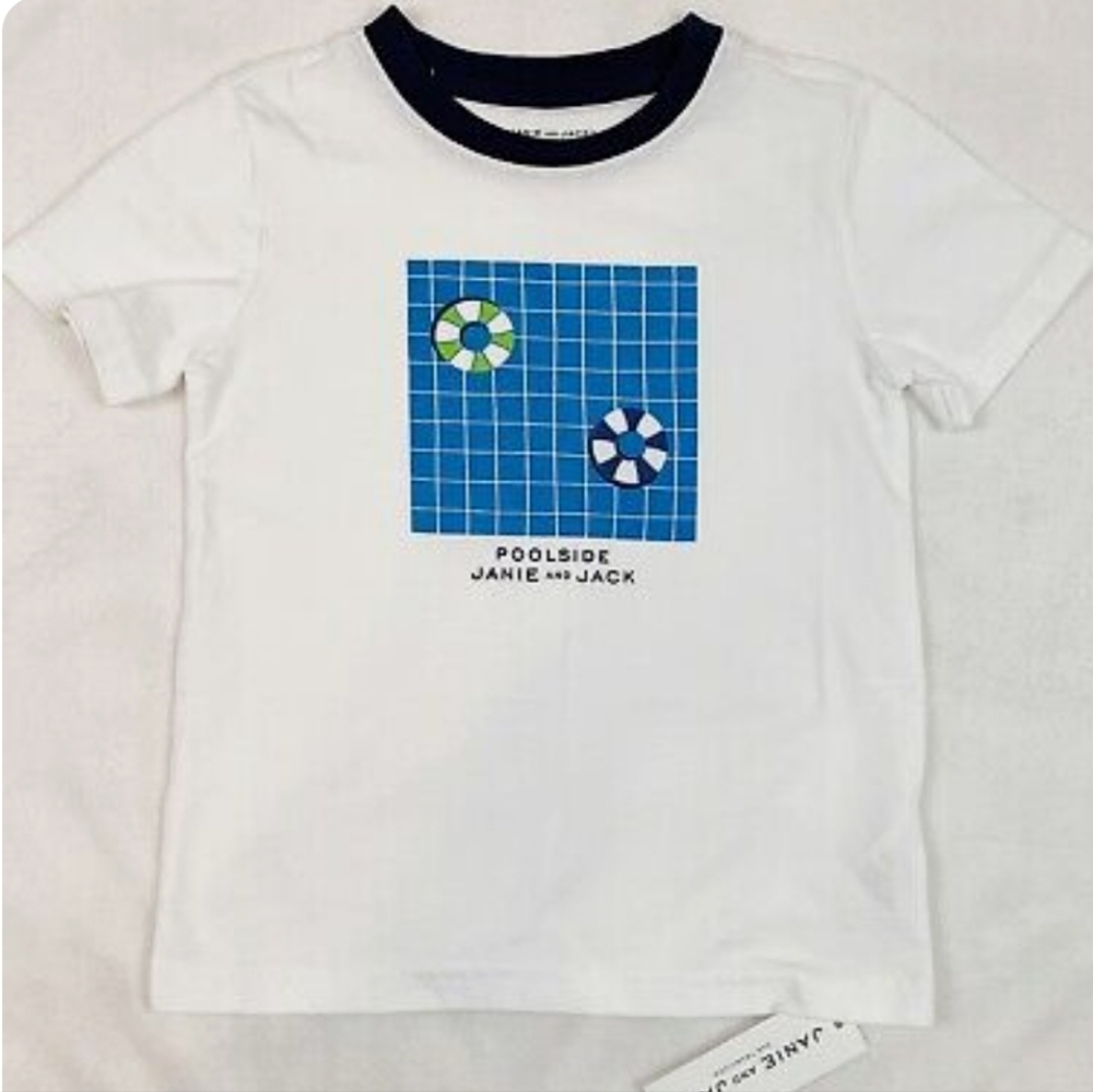 Brand New w Tags Janie and Jack Poolside Boys T-shirt